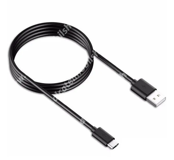  SAMSUNG adatátvitel adatkábel / USB töltő - USB / Type-C csatlakozók, 1m hosszú, gyorstöltés támogatás - FEKETE - EP-DG970BBE - GYÁRI